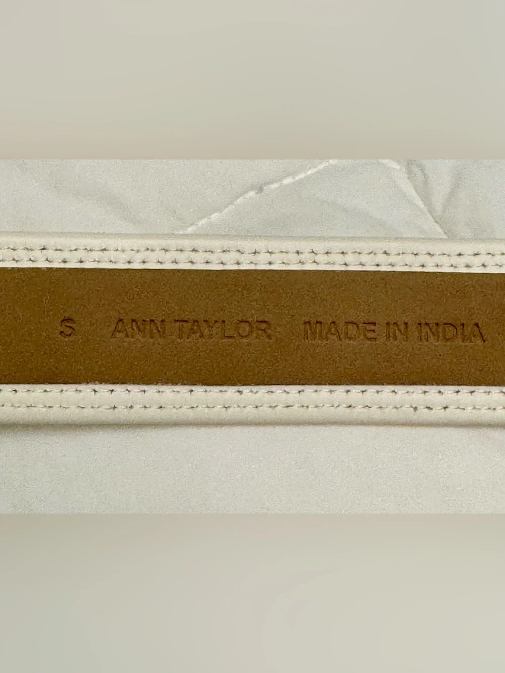Ann Taylor woven canvas